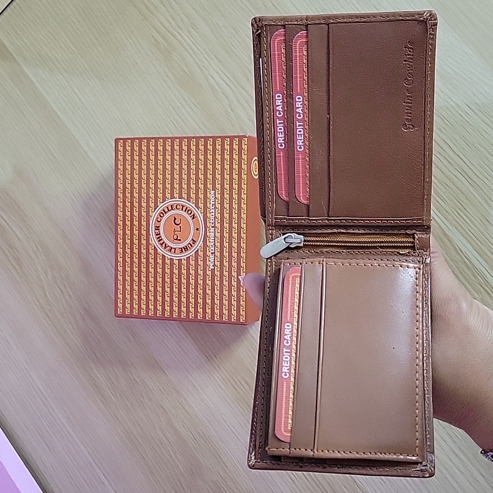 Brand new mens leather wallet